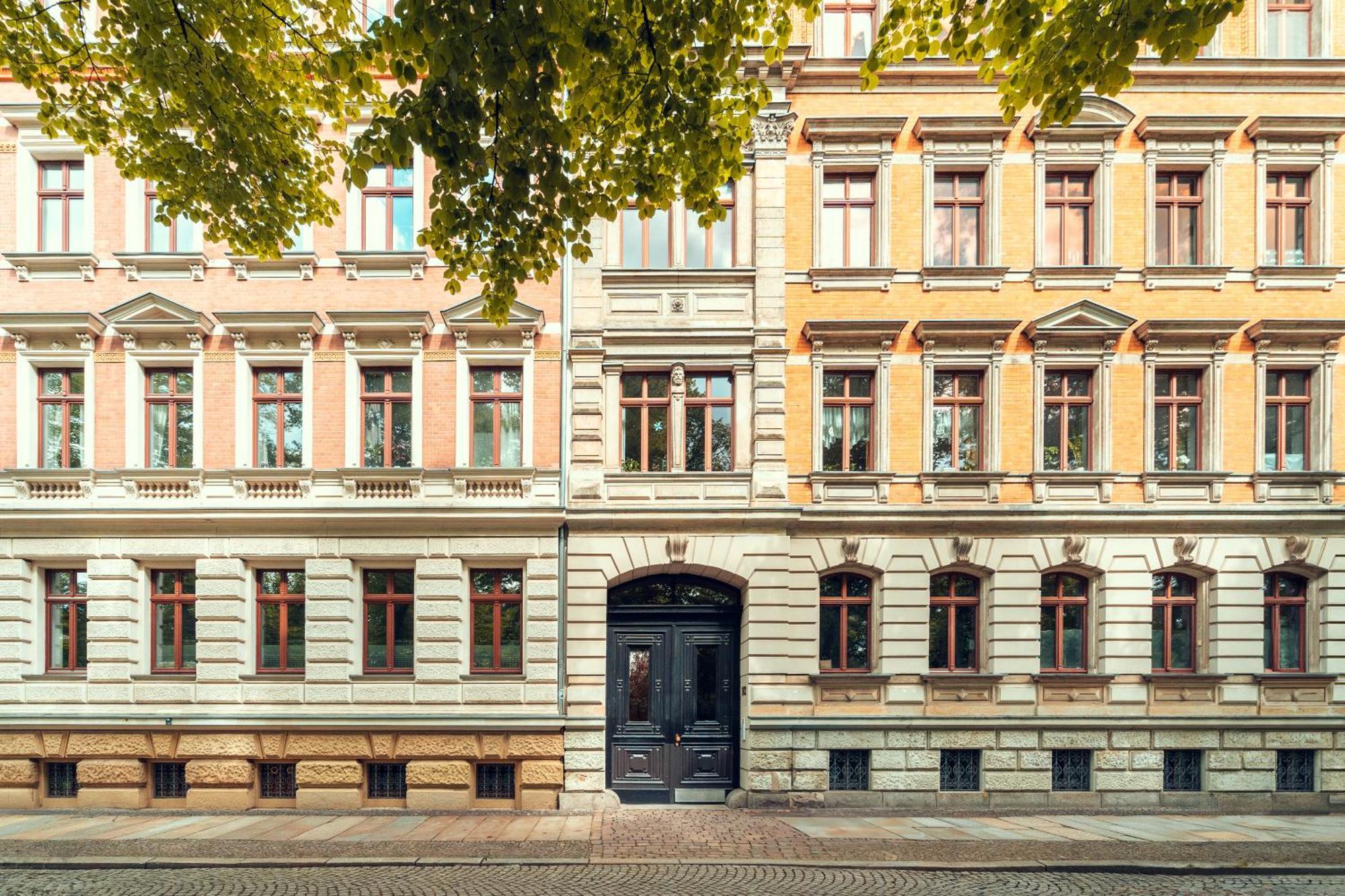 Gemuetliche Dachgeschosswohnung -Waldstrassenviertel Leipzig Luaran gambar